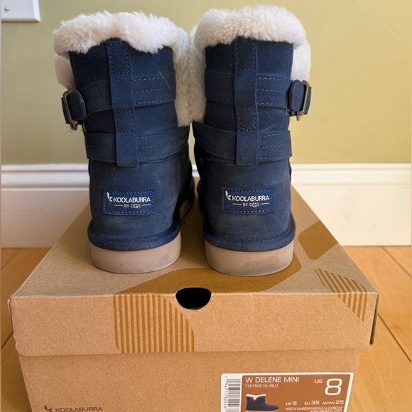 Koolaburra by UGG - Darlene Mini Navy Boots - Picture 4 of 6